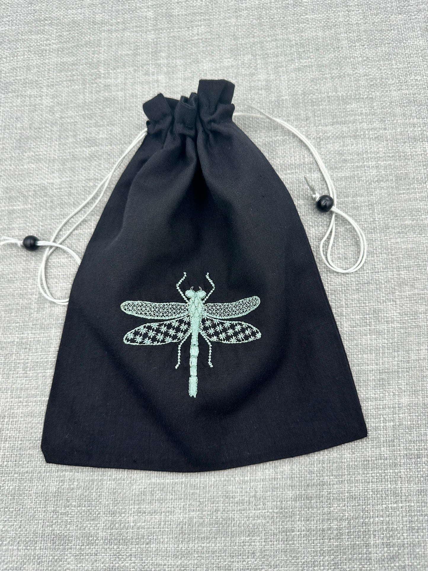 Dragonfly Drawstring Bag / Pouch