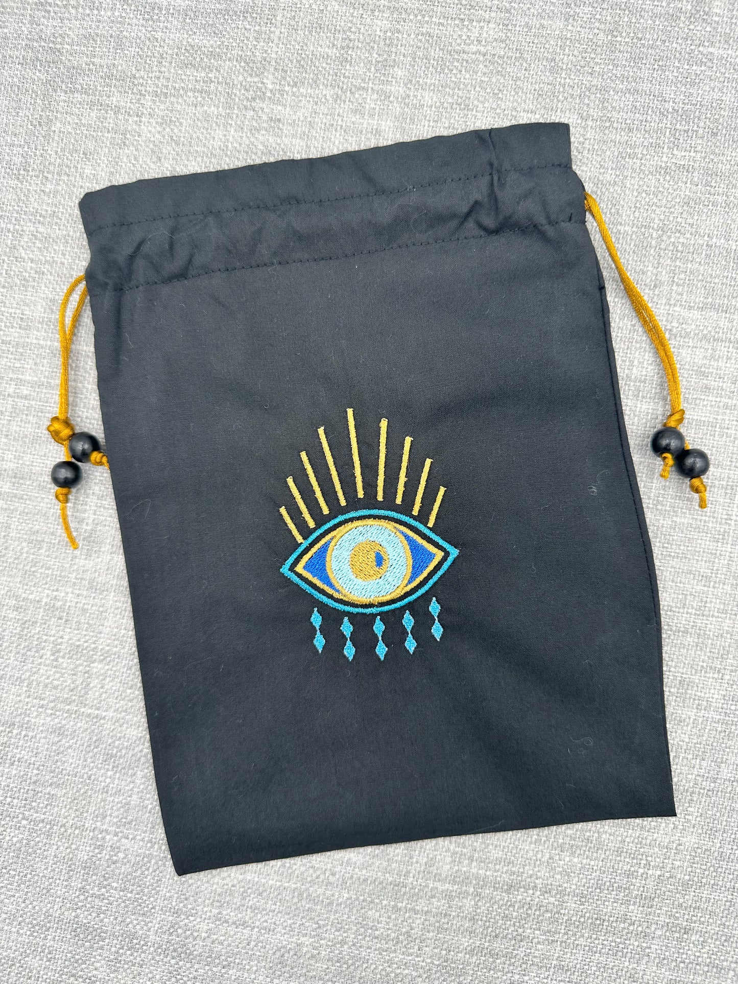 Mystical Eye Drawstring Bag / Pouch