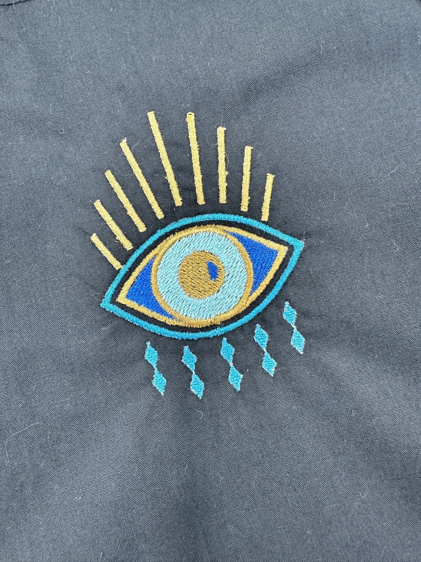 Mystical Eye Drawstring Bag / Pouch