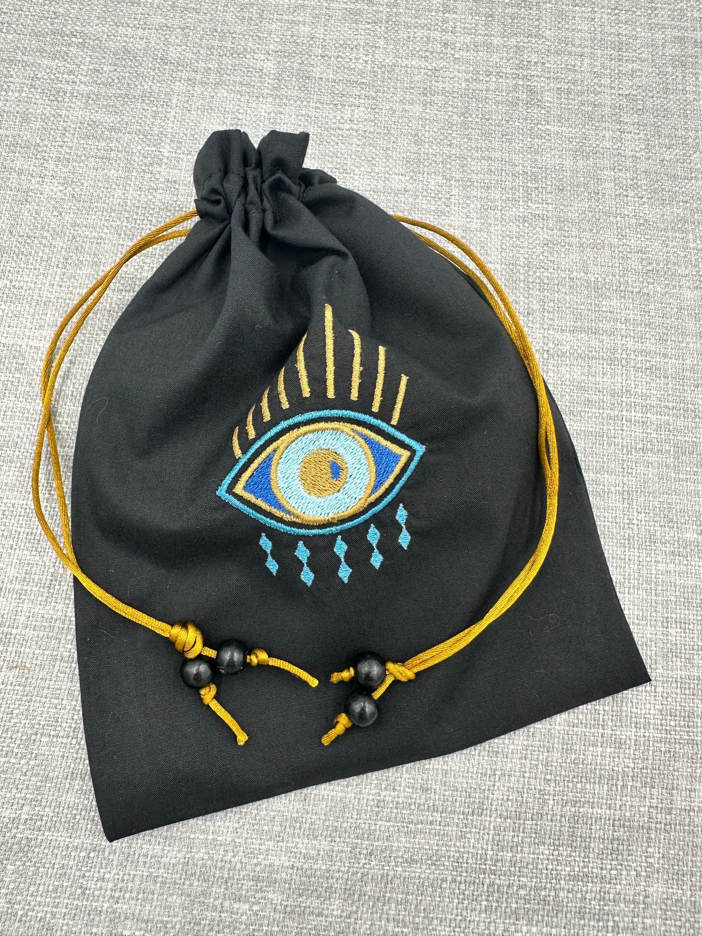 Mystical Eye Drawstring Bag / Pouch