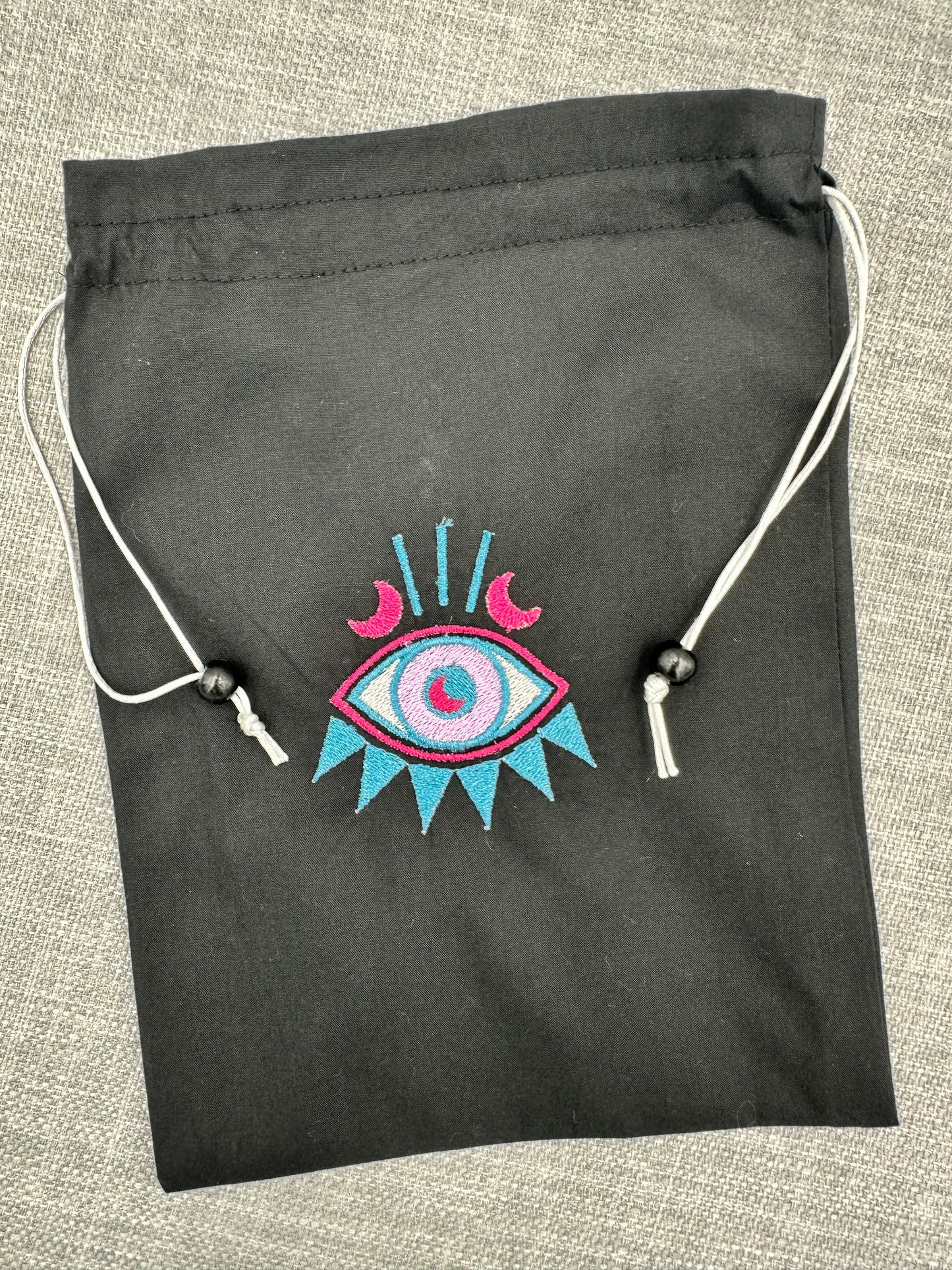 Mystical Eye Drawstring Bag / Pouch