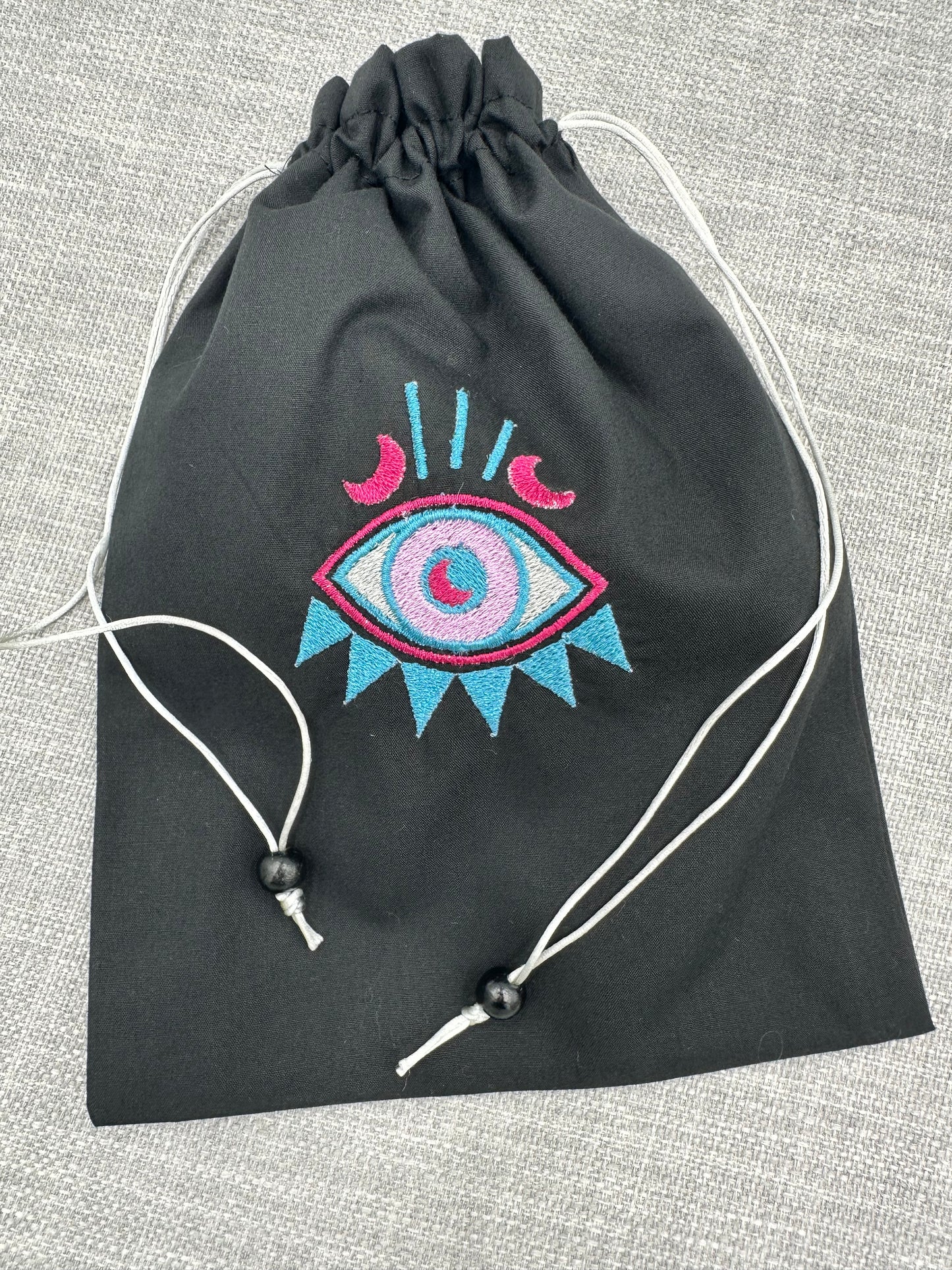 Mystical Eye Drawstring Bag / Pouch