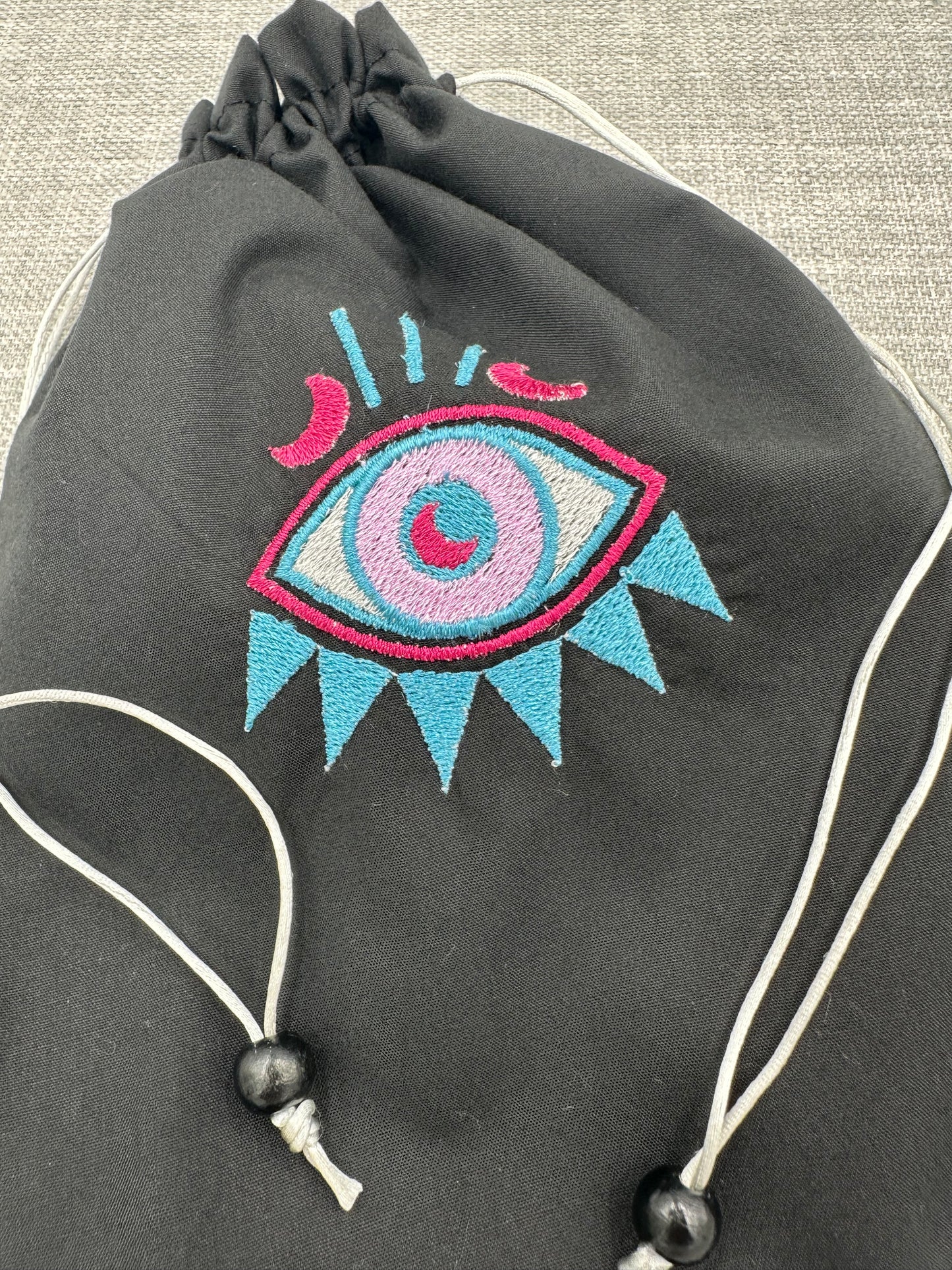 Mystical Eye Drawstring Bag / Pouch
