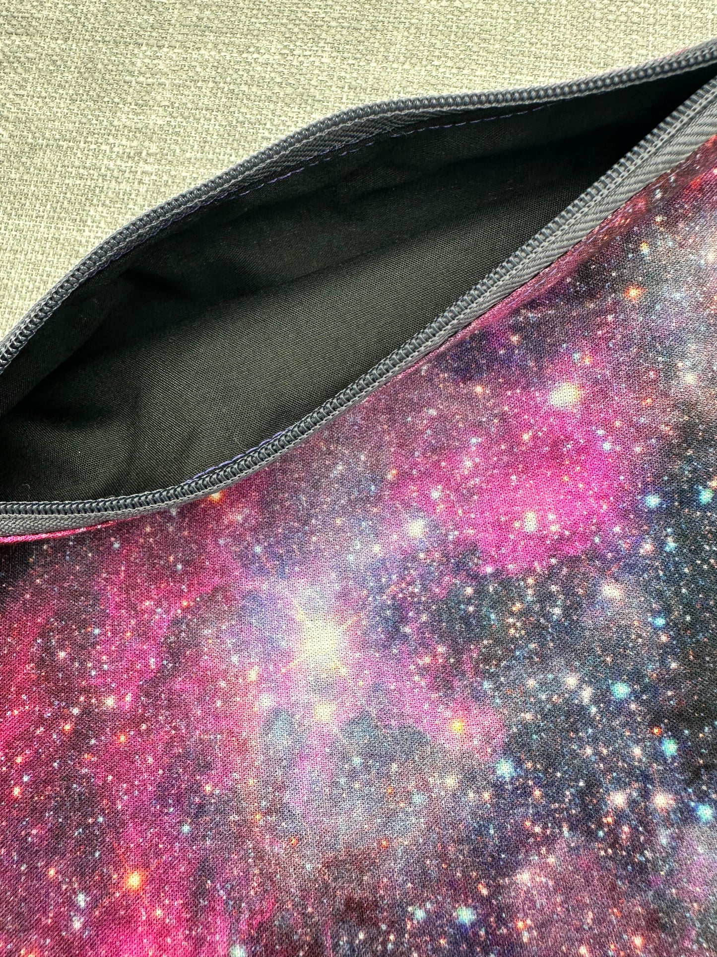 Cosmic Moon Zip Pouch
