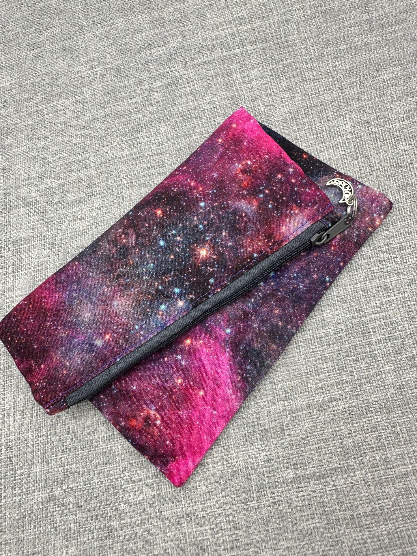 Cosmic Moon Zip Pouch